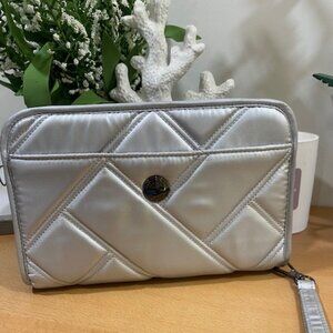 Lug Zepplin Wallet Metallic Silver